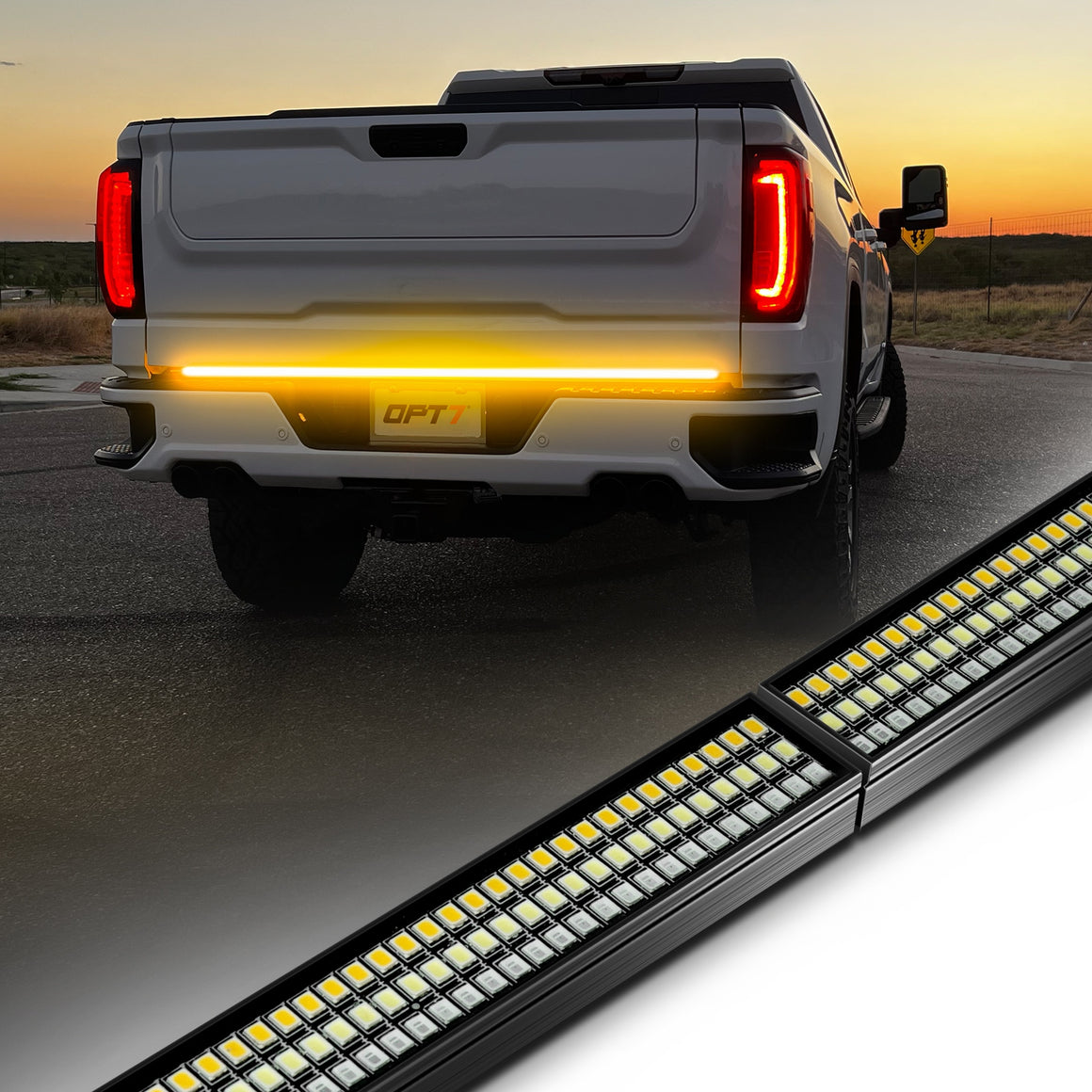 Tailgate Light Bar with Triple LED Reverse | OPT7 Redline Parlux – OPT7 ...