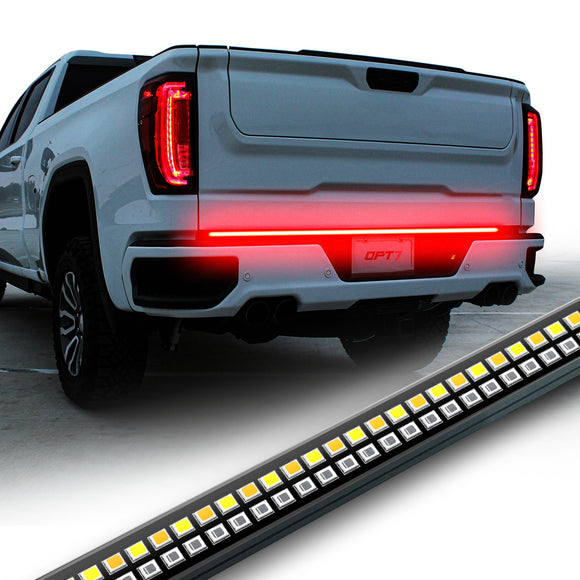 Redline Double Row LED Tailgate Light Bar with Reverse Light, Brake Li ...